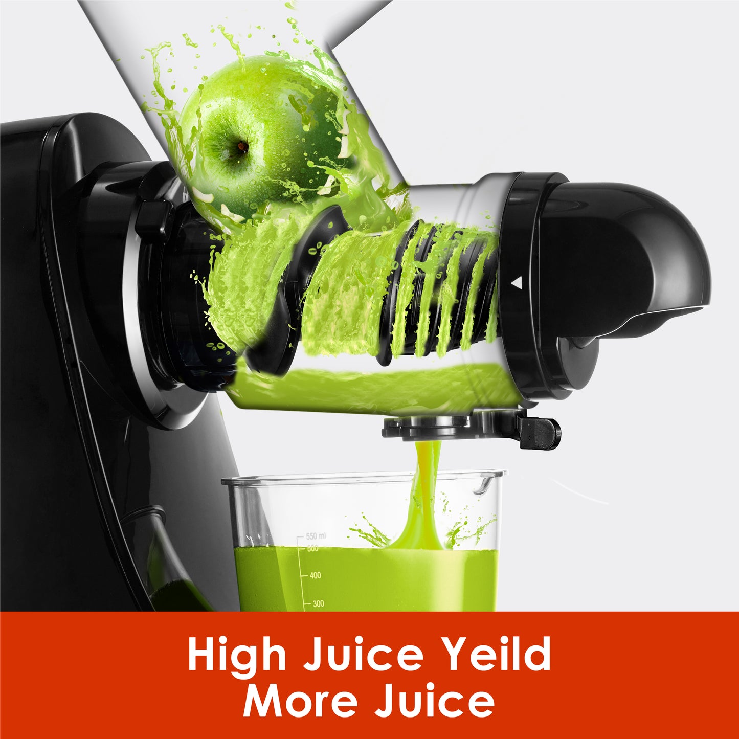 AUMATE Fretta Slow Masticating Juicer Machine