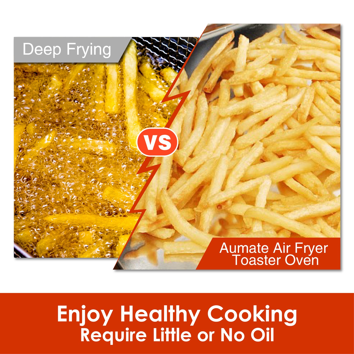 AUMATE Kitchencore 32-Quart Air Fryer Oven